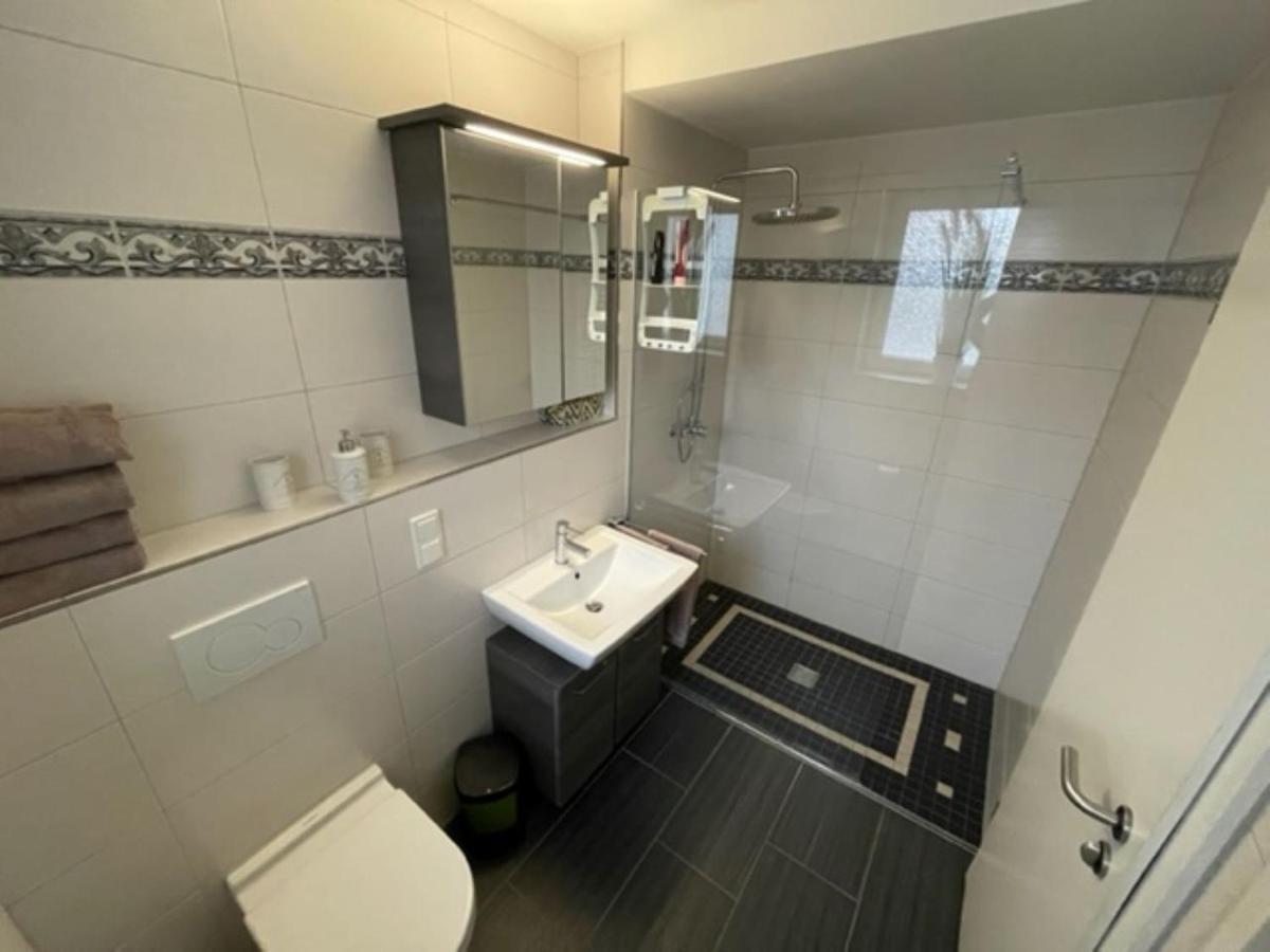 Ferienwohnung Harzblick mit Pool nähe Goslar Exterior foto