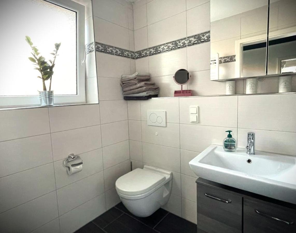 Ferienwohnung Harzblick mit Pool nähe Goslar Exterior foto